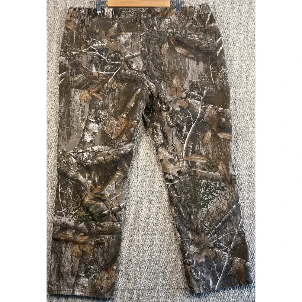 Realtree Edge Camo Pants Mens XL 40x32 Hunting Outdoor Tactical Logo